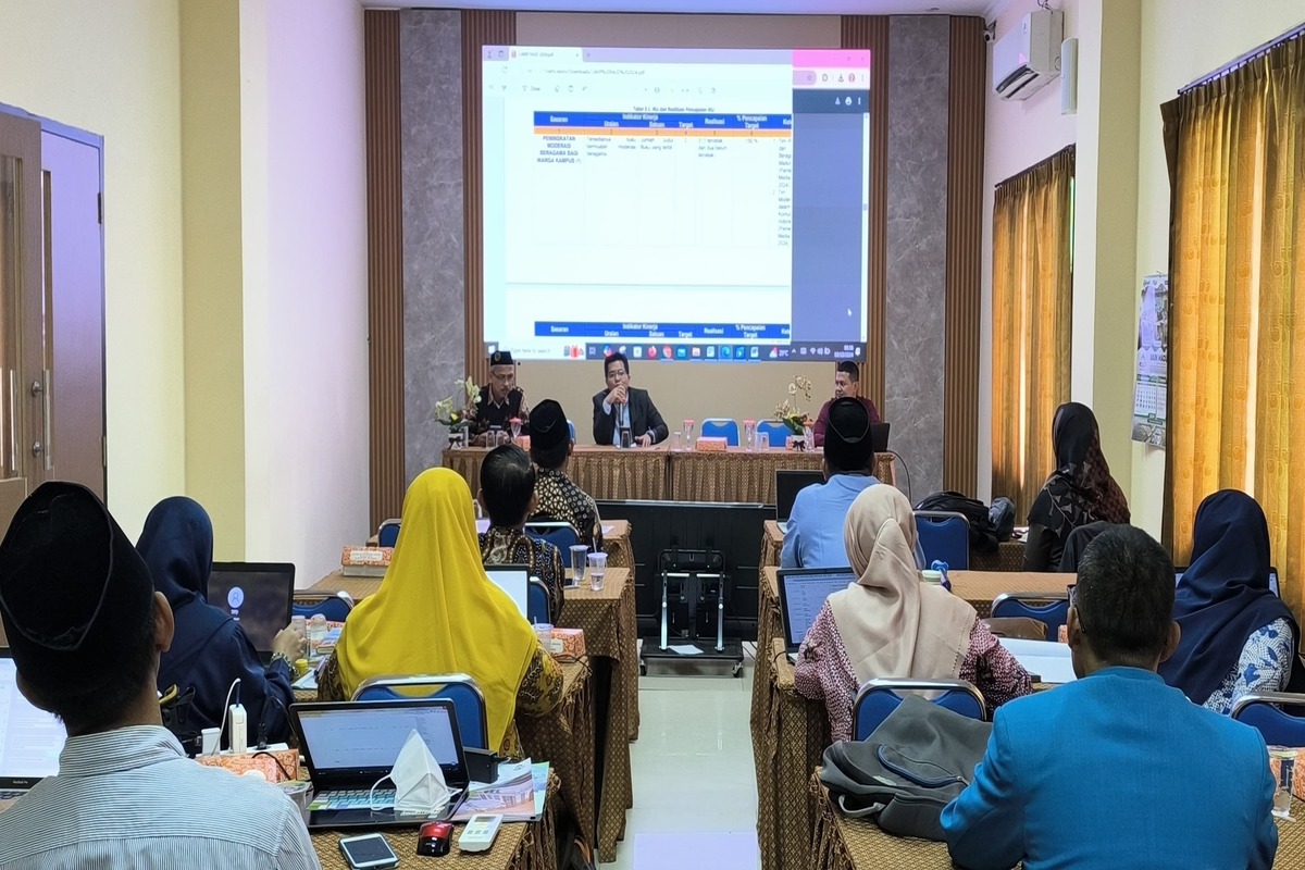 Dekan FAUD IAIN Madura Paparkan Laporan Kinerja 2024, Dorong Penguatan SDM Program Studi Ilmu Al-Qur'an dan Tafsir