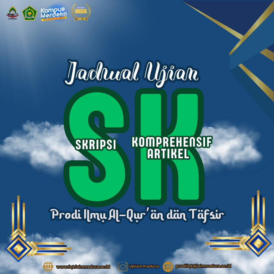 Ujian Komprehesif Artikel dan Skripsi Periode ke-2 Semester Genap 2024-2025