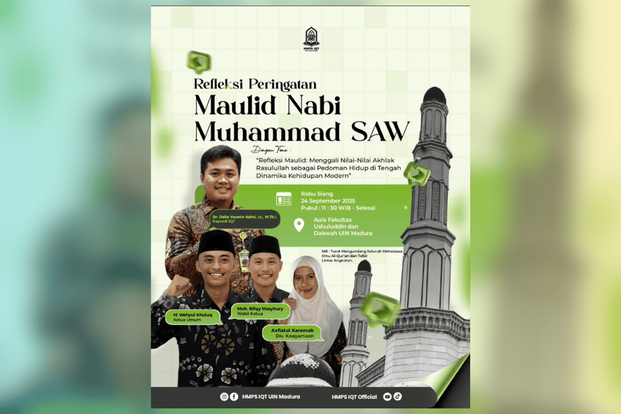Perayaan Maulid Nabi, Prodi Ilmu Al-Qur'an dan Tafsir Gelar Refleksi Akhlak Rasul bagi Akademisi