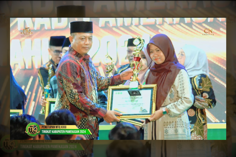 Ikuti MTQ ke-31 Tahun 2024 Kabupaten Pamekasan, Mahasiswa Prodi Ilmu Al-Qur'an dan Tafsir Raih Juara 1 dalam Cabang Lomba LKTQ Putri